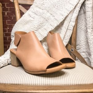 Tan Heeled Sandals